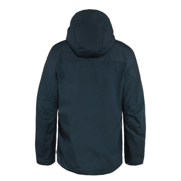 fjallraven - NWT Men’s Skogso jacket dark navy blue hooded full zip up size XL - Picture 8 of 12